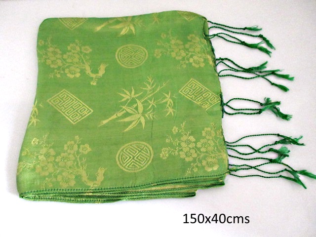 Foulard en soie - vert